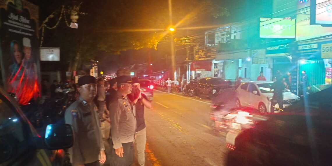 Polsek Kebonpedes Patroli Kegiatan Rutin Yang Ditingkatkan Malam Minggu Jaga Kamtibmas Wilayah Hukumnya