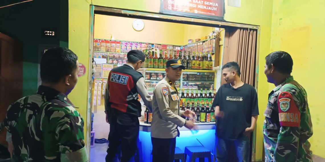 Cegah Kriminalitas, Polsek Baros gencar Operasi Miras antisipasi malam minggu