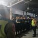 Kapolsek Sukalarang Pimpin Apel Persiapan Pengamanan Haul di Padepokan Sapu Jagat
