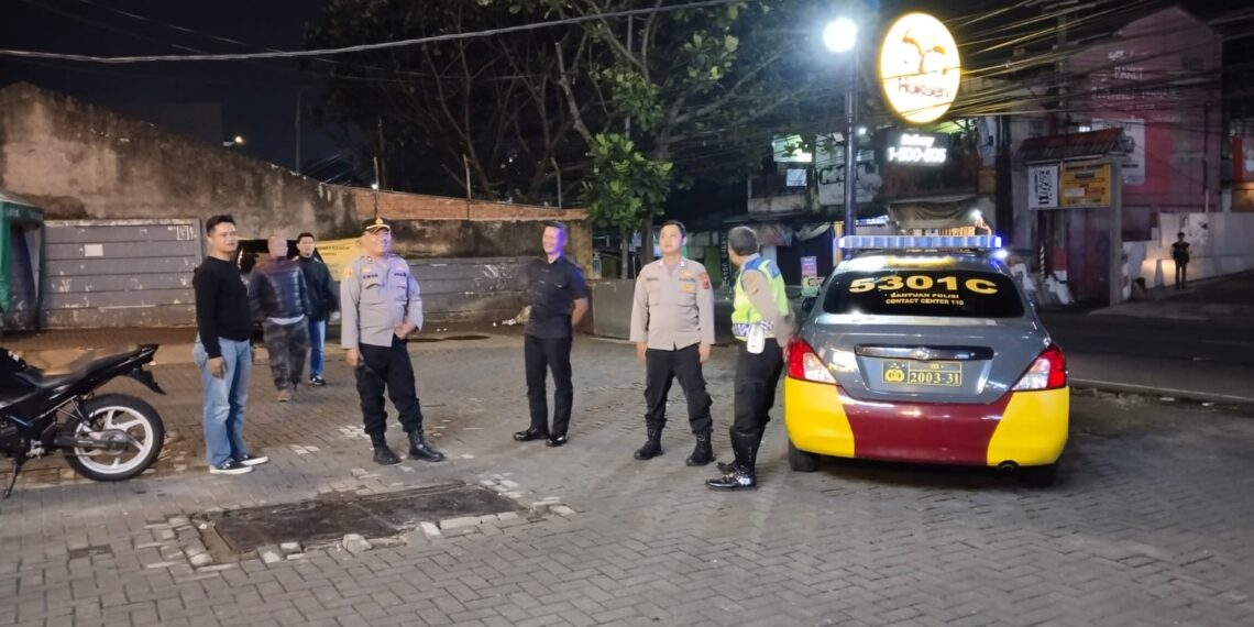 Polsek Cikole Laksanakan Giat Patroli KRYD Antisipasi Gangguan Kamtibmas