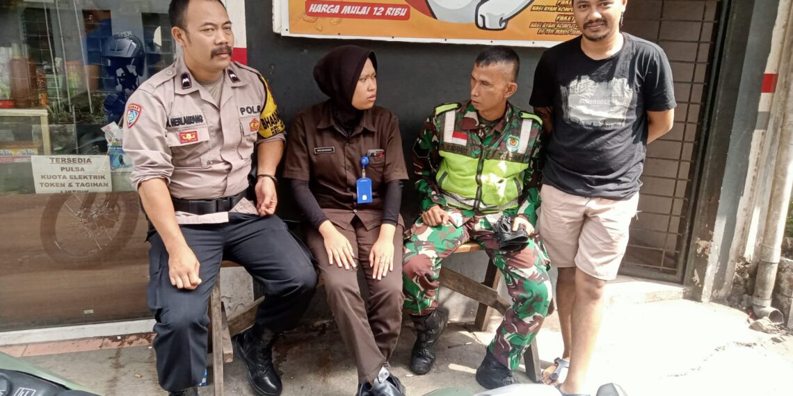 Datangi Warga Langsung, Babinkamtibmas Berikan Himbauan Gukamtibmas