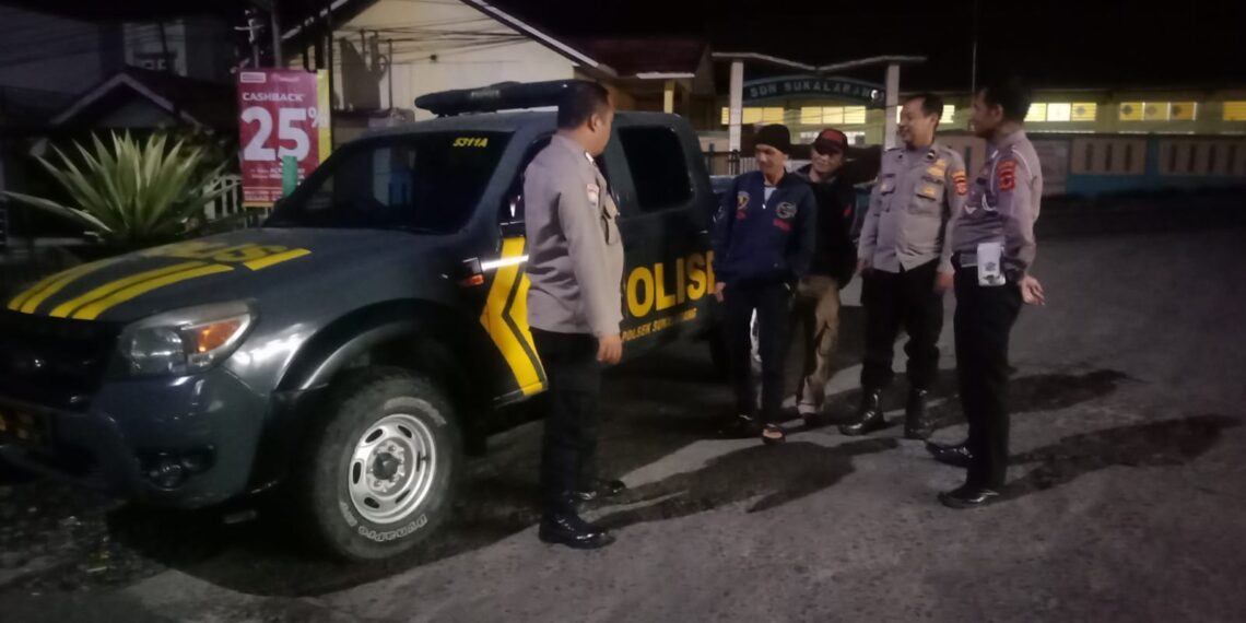 Patroli Strong Point Malam Hari Wujudkan Situasi Kamtibmas Yang Aman
