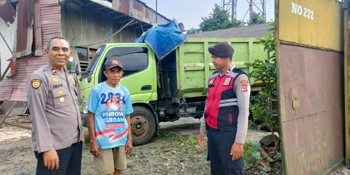 Ciptakan Rasa Aman, Kapolsek Baros Sambang Warga Tingkatkan Kamtibmas Warga
