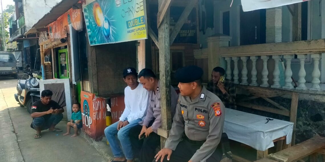 Unit Samapta Laksanakan Patroli Dialogis Siang Hari dan Berikan Imbauan Kamtibmas