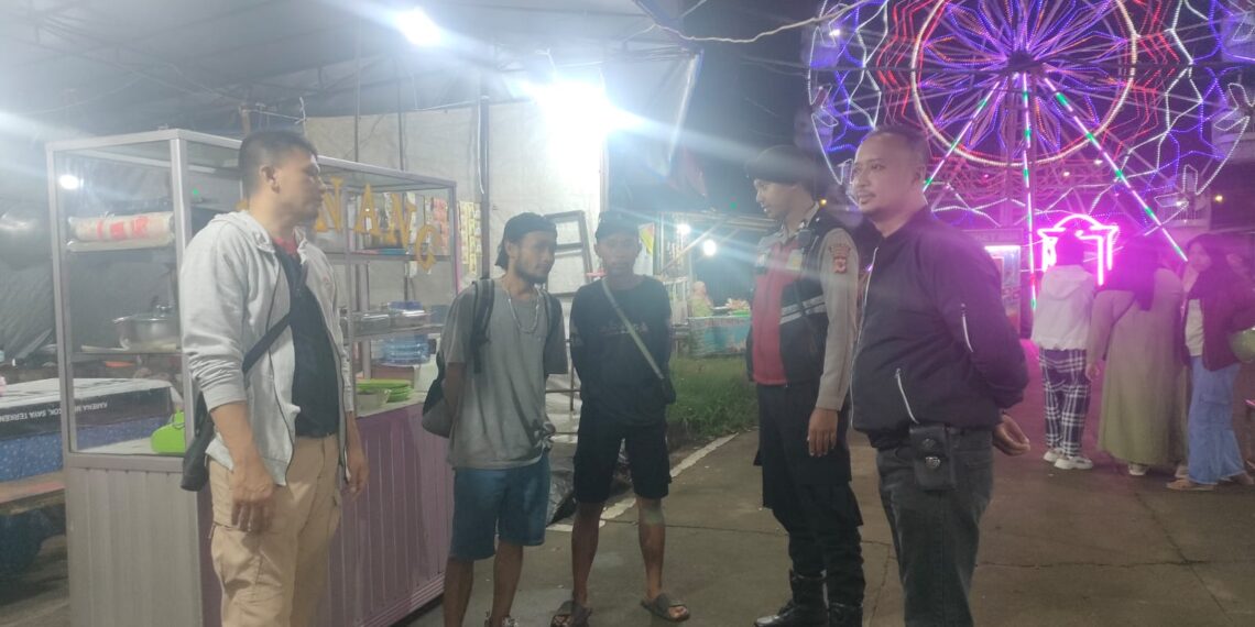 Polsek Baros Tingkatan Patroli, Aktifkan Pemantauan Pasar malam secara Preventif
