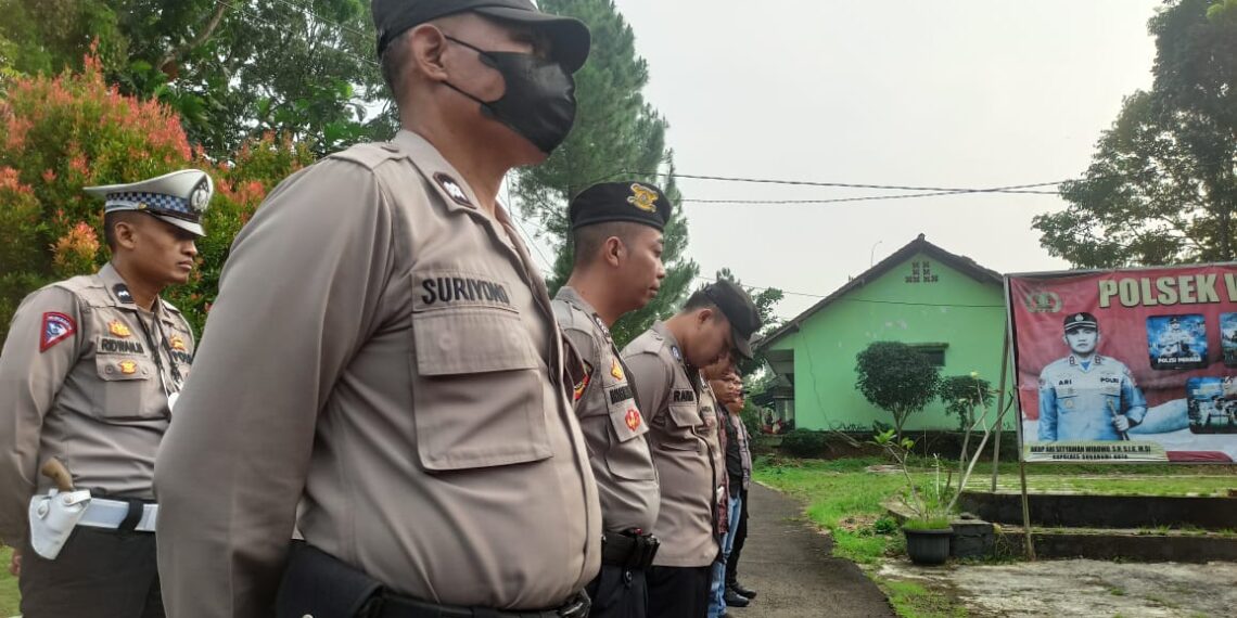 Polsek Warudoyong Gelar Apel Pagi Sebagai Bentuk Kedisiplinan