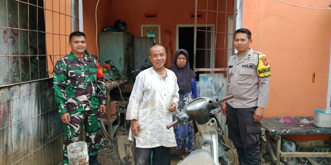 Sinergitas TNI-Polri Sambangi Warga Binaannya Dalam Upaya Jaga Harkamtibmas