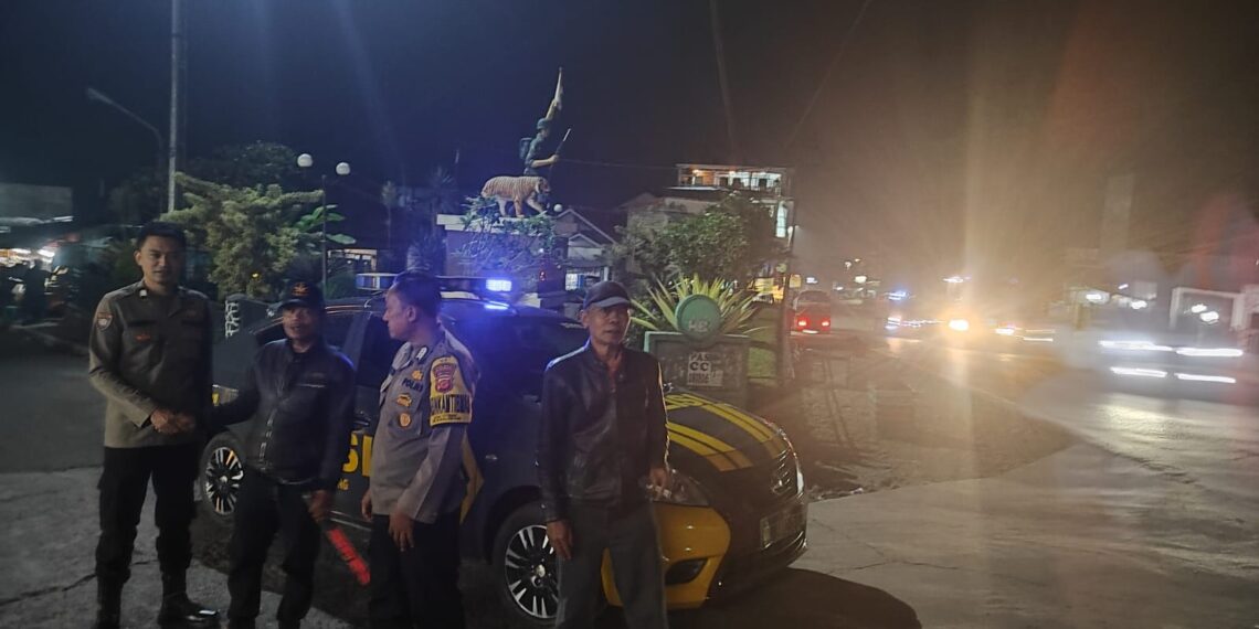 Patroli Strong Point Malam Hari Wujudkan Situasi Kamtibmas Yang Aman