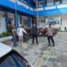 Samapta Polsek Sukaraja Polres Sukabumi Kota bersama Anggota melakukan pengamanan kunjungan Anggota DPR RI