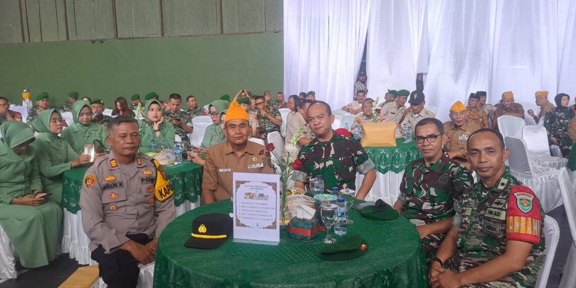 Kapolsek Sukaraja Hadiri Syukuran dalam Rangka Hut Kodam III Siliwangi di Aula Kodim 0607