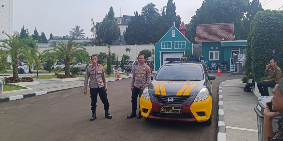 Menjaga kondusifitas di wilayah Polsek Sukabumi