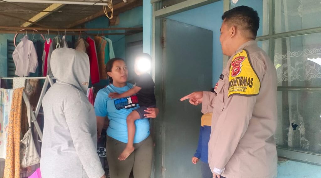 Beri Edukasi Pencegahan Stunting, Bhabinkamtibmas Polsek Citamiang Sambangi Warga Binaan