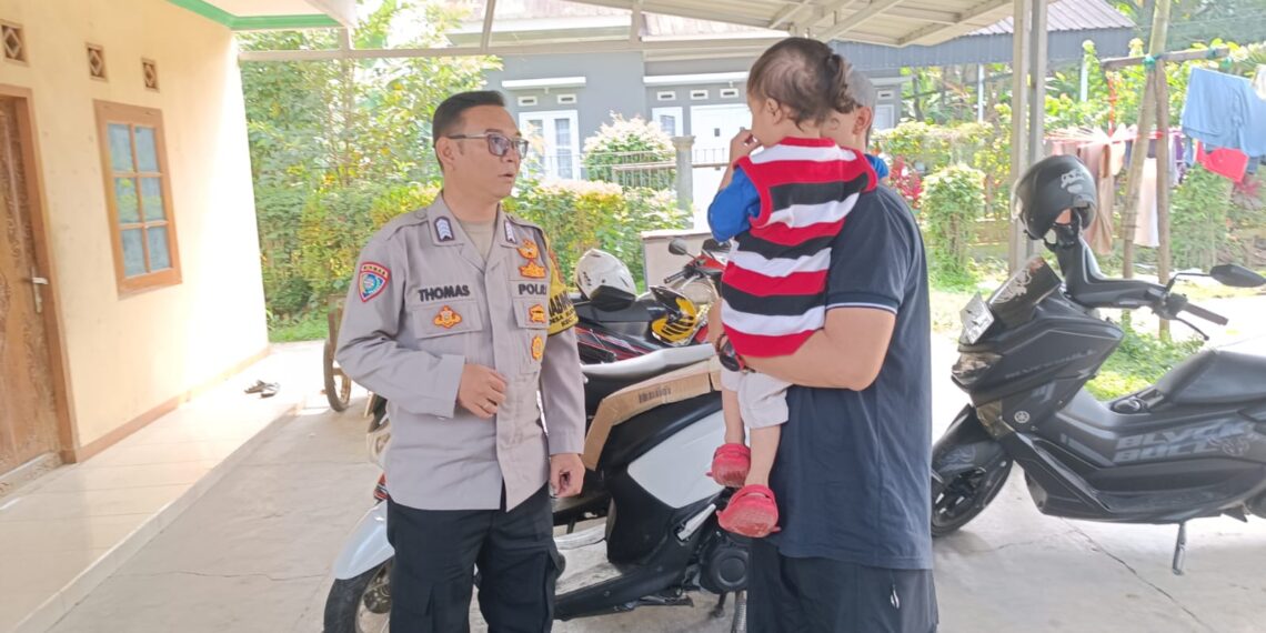 Cegah Stunting Bhabinkamtibmas Polsek Sukabumi Gencar Laksanakan Edukasi Warga