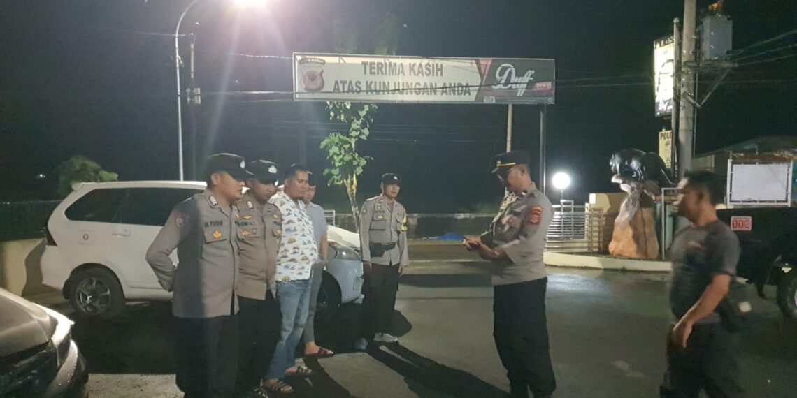 Polsek Cireunghas Intensifkan Patroli Malam Selama Libur Panjang Upaya Jamin Keamanan Warga
