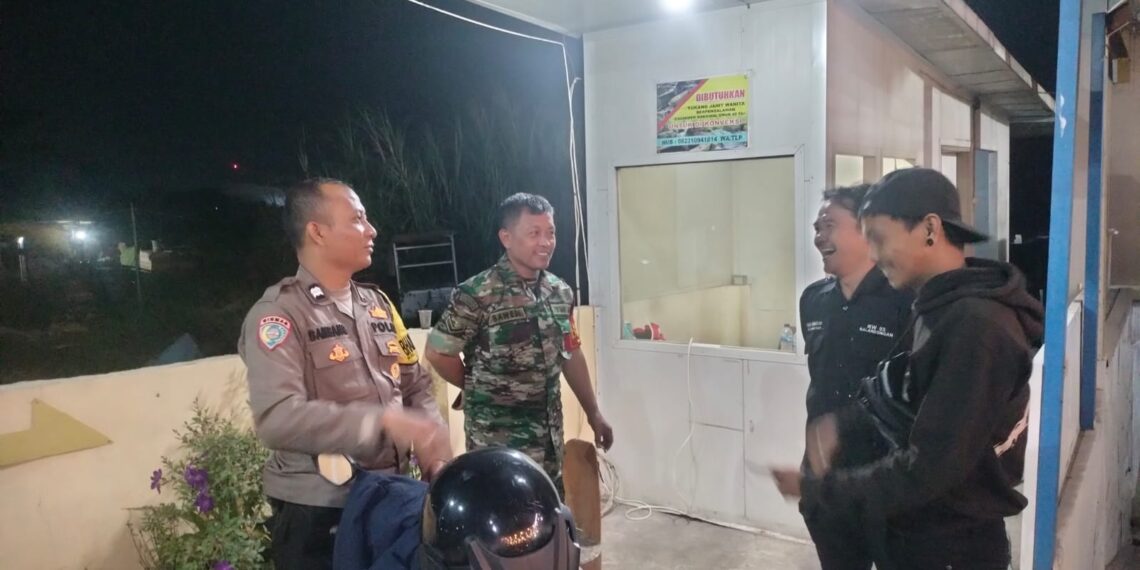 Sinegritas TNI-Polri efektifkan Patroli wilayah tingkatkan rasa aman dimalam minggu