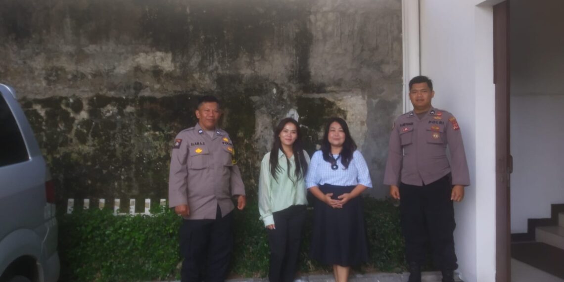 Polsek Kadudampit Laksanakan pengamanan gereja GBI indokuring kota sukabumi
