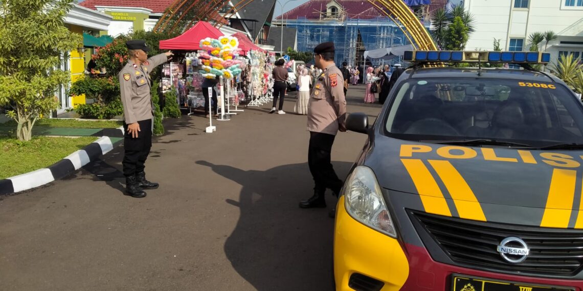 Pastikan Kamtibcarlantas Kondusif Polsek Sukabumi Gelar Pengamanan Giat Keramaian Masyarakat