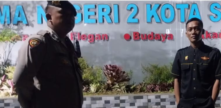 Sambangi Sekolah Patroli Malam Hari, Salah Satu Upaya Polsek Gunungpuyuh Cegah Aksi Kejahatan