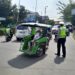 Gatur Lalu Lintas Polsek Warudoyong Paska melintas Kereta Api Pangrango