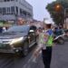 Antisipasi Kemacetan Pagi, Unit Lantas Polsek Sukalarang Laksanakan Gatur Lalin Saat Jam Masuk Karyawan