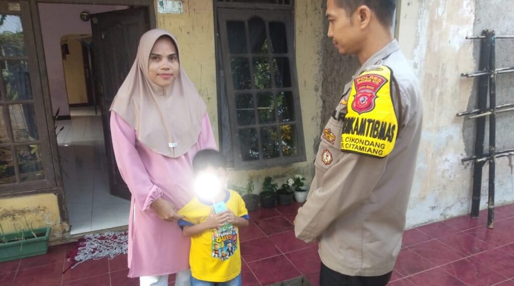 Beri Edukasi Pencegahan Stunting, Bhabinkamtibmas Polsek Citamiang Sambangi Warga Binaan