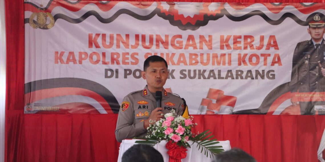 Kunker ke Polsek, Kapolres Sukabumi Kota Pantau Kinerja dan Pelayanan Masyarakat