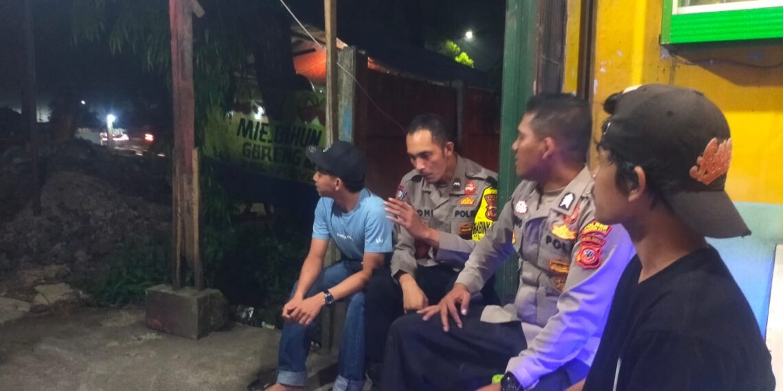 Cipta Kondisi, Polsek Baros efektifkan sambang Kios Jamu antisipasi peredaran miras