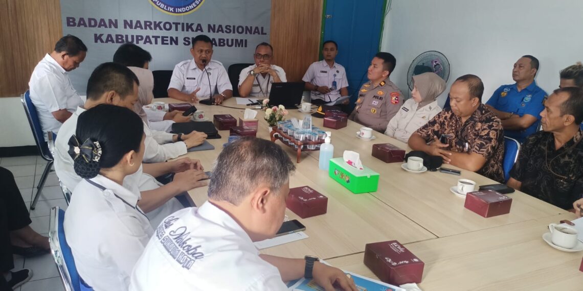 Gelar Rakor, BNNK Sukabumi Rumuskan Program Rehabilitasi Pengguna Narkoba