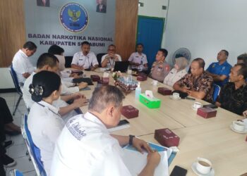 Gelar Rakor, BNNK Sukabumi Rumuskan Program Rehabilitasi Pengguna Narkoba