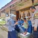 Bhabinkamtibmas Polsek Sukalarang Dampingi Giat Posyandu Dalam Rangka Cegah Stunting