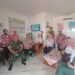 Bhabinkamtibmas Polsek Cikole Beserta Babinsa Monitoring Posyandu