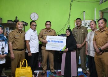 BPJS Ketenagakerjaan Kota Sukabumi Beri Santunan JKM Hingga Ratusan Juta