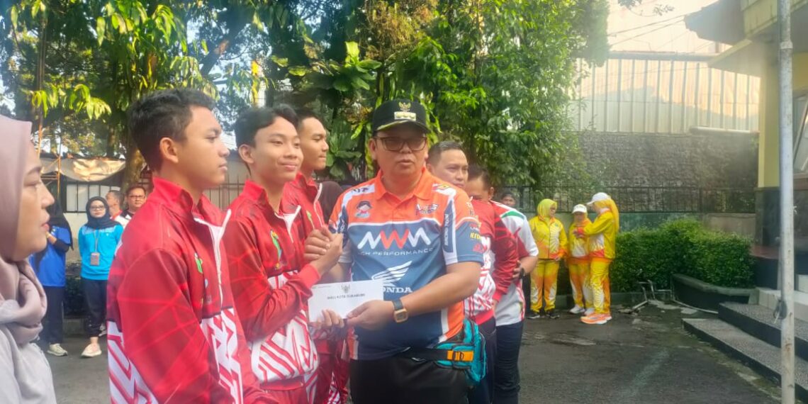 Sumbang Emas di Popwilda Jabar, 13 Atlet Sukabumi Diganjar Kadeudeuh
