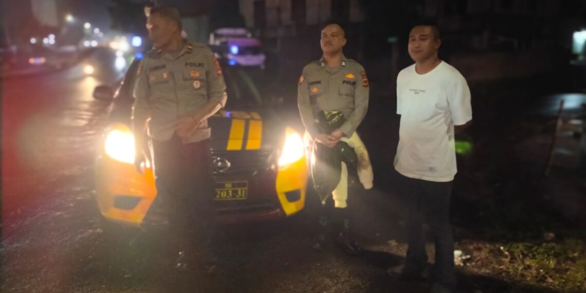 Anggota Patroli Polsek Warudoyong Gencar Laksanakan Patroli Malam Hari