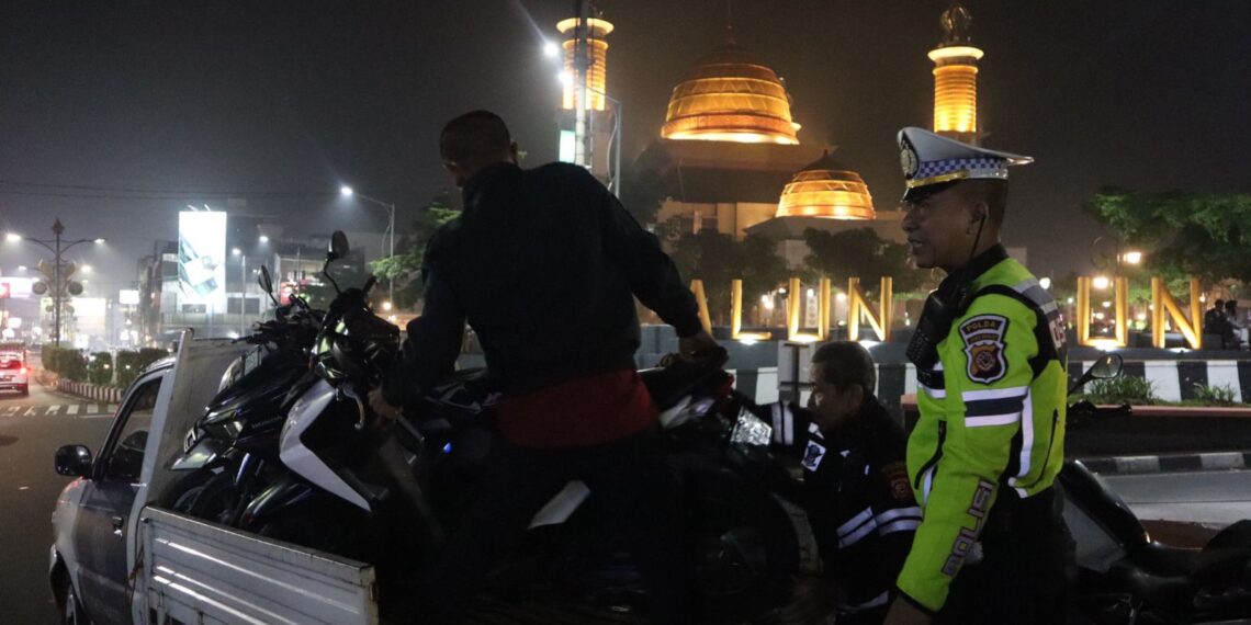 Gunakan Knalpot Tidak Sesuai Spesifikasi, 21 Sepeda Motor di Sukabumi Diamankan Polisi
