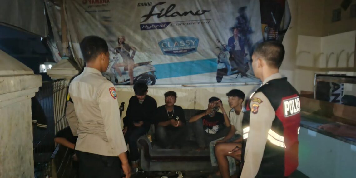 Antisipasi Terjadinya Gangguan Kamtibmas Kapolsek Citamiang Gelar Patroli KRYD