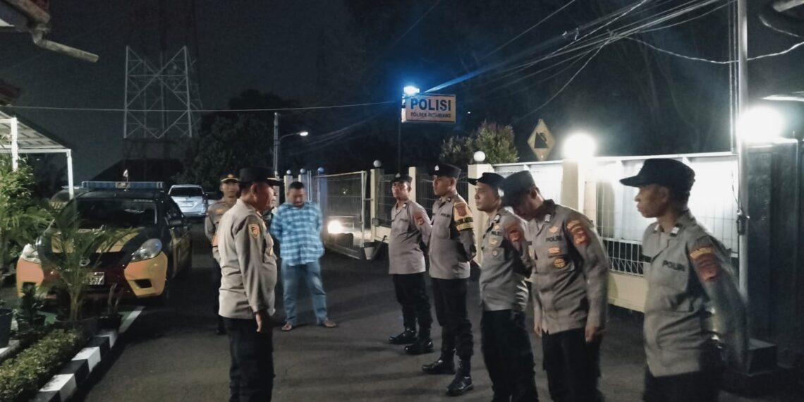 Kapolsek Citamiang Gelar Apel Kegiatan Rutin Yang Ditingkatkan (KRYD). Antisipasi Gangguan Kamtibmas