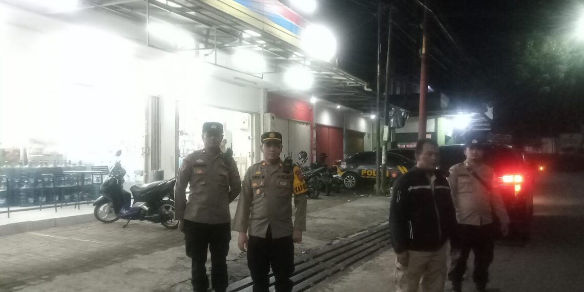 Kapolsek Kebonpedes Pimpin Patroli KRYD, Antisipasi Kerawanan Malam Minggu
