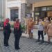 Latihan Anggota Linmas dalam Rangka Lomba LKBB Tk HUT Bhayangkara Ke-78