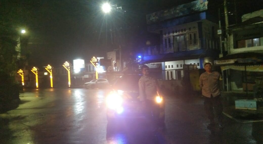 Tidak Ada Ruang Gerak Bagi Pelaku Kejahatan Jalanan, Kapolsek Sukaraja Gencar Laksanakan Patroli