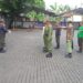 Semangat dan Antusias, Polsek Baros Tingkatkan Penyuluhan dan Bimbingan Kemampuan Anggota Linmas