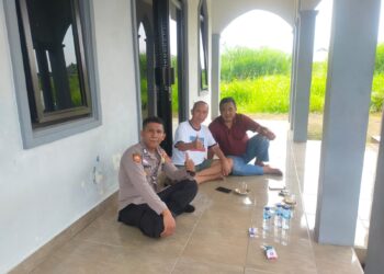 Kenali Warga, Polsek Baros Efektifkan Sambang Sebarkan Pesan Kamtibmas