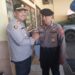 Kapolsek Cisaat Beri Kejutan Ulang Tahun Kepada Anggota yang Berulang Tahun