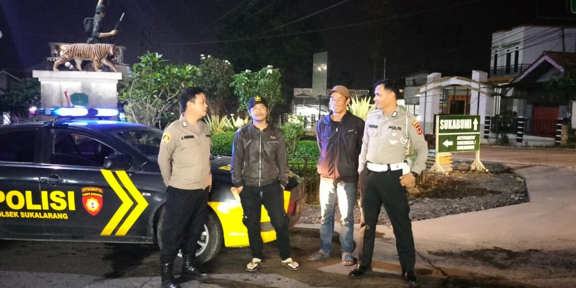 Patroli Strong Point Malam Hari Wujudkan Situasi Kamtibmas Yang Aman Dan Kondusif