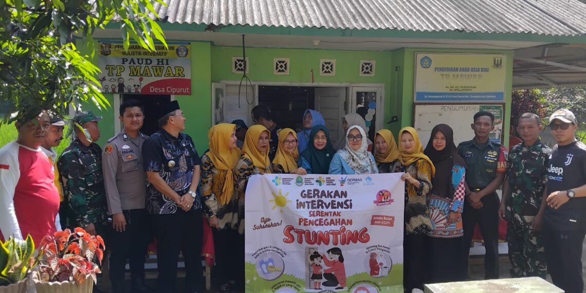 Upaya Pencegahan Stunting, Bhabinkamtibmas Polsek Cireunghas Lakukan Monitoring Dan Pendampingan Program Kesehatan