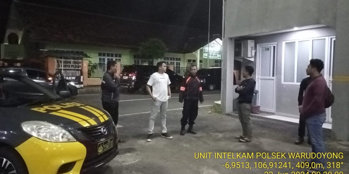 Intensifkan KRYD, Cegah Kejahatan Wilayah Hukum Polsek Warudoyong