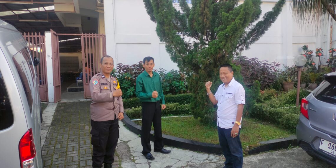 Minggu kasih. Wujudkan kenyamanan Kebaktian Gereja Sidang Kristus Polsek Baros tingkatkan Pengamanan