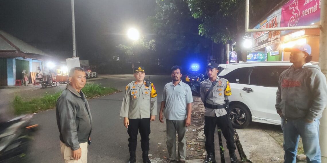 Polsek Kebonpedes Tingkatkan Keamanan Melalui KRYD Malam Minggu