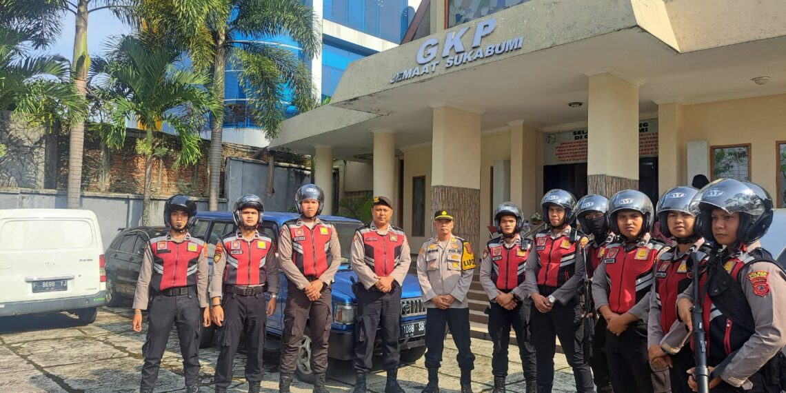 Jalin Komunikasi Dengan Warga,Polsek Sukaraja Gelar Minggu Kasih di Gereja