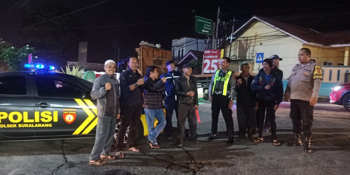 Patroli Kegiatan Rutin Yang Ditingkatkan KRYD Strong Point Malam Minggu Wujudkan Situasi Kamtibmas Yang Aman